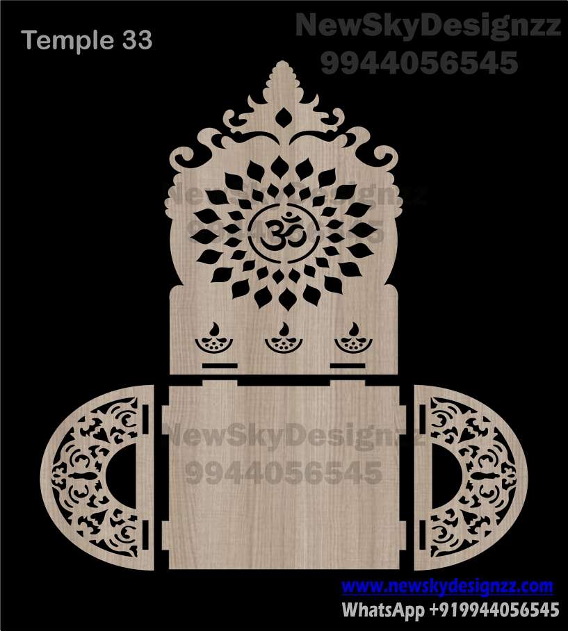 2D TEMPLE ( POOJA ROOM ) EDITION 2