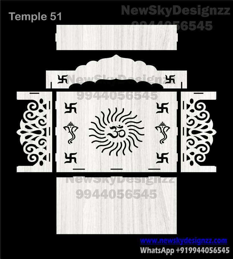 2D TEMPLE ( POOJA ROOM ) EDITION 2