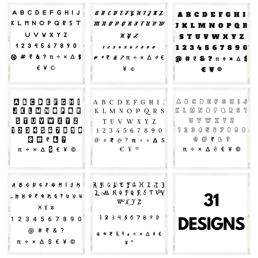 FONT EDITION 1